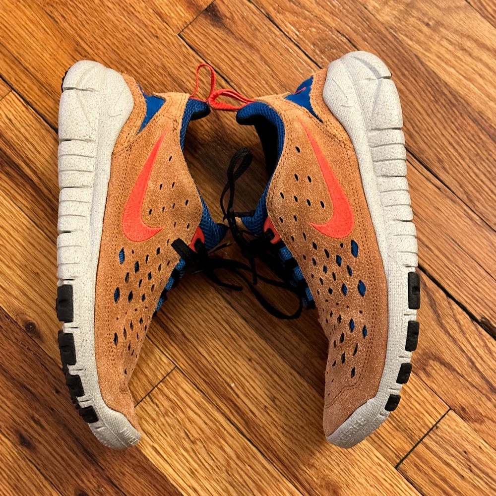 Nike Free Run Trail Mens Dark Russet Men's Running Shoes CW5814-201 size 6.5